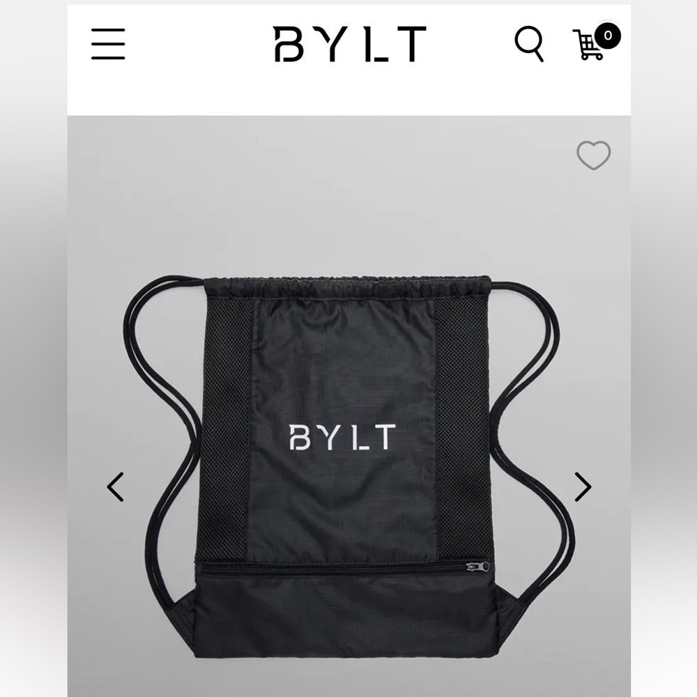 BYLT Ripstop Drawstring bag *New